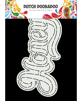 Dutch Doobadoo Dutch Card Art A5 Honey Text (470.784.114) (DISCONTINUED)