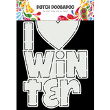 Dutch Doobadoo Dutch Card Art A5 I Love Winter (470.784.177) (DISCONTINUED)