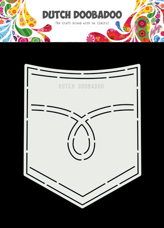 Dutch Doobadoo Dutch Card Art A5 Jeans Pocket (470.713.751) (OUTLET)