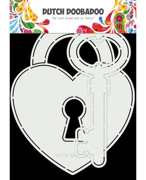 Dutch Doobadoo Dutch Card Art A5 Key to My Heart (2pcs) (470.713.844) (DISCONTINUED)