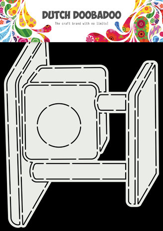 Dutch Doobadoo Dutch Card Art A5 Kitty House (470.784.157) (OUTLET)