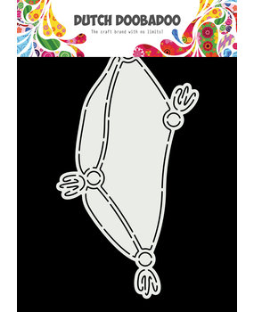 Dutch Doobadoo Dutch Card Art A5 Kitty Pillow (470.784.158) (DISCONTINUED)