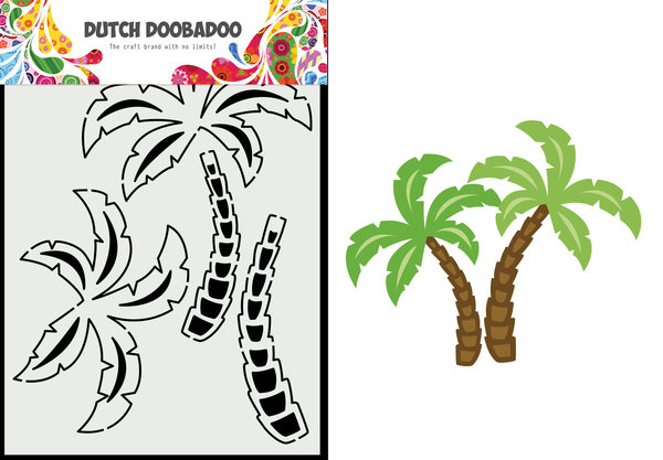 Dutch Doobadoo Dutch Card Art Build Up A5 Palm Tree (470.713.879) (DISCONTINUED)