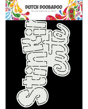 Dutch Doobadoo Dutch Card Art A5 Stinkin Cute Text (470.784.123) (DISCONTINUED)