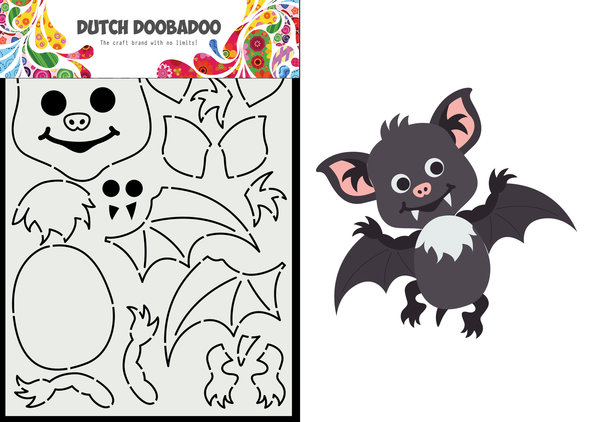 Dutch Doobadoo Dutch Card Art Build Up A5 Bat (470.784.163) (OUTLET)