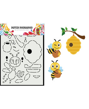 Dutch Doobadoo Dutch Card Art Build Up A5 Bee (470.784.115) (DISCONTINUED)