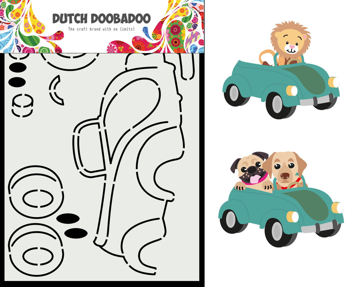 Dutch Doobadoo Dutch Card Art Build Up A5 Beetle (470.784.064) (OUTLET)