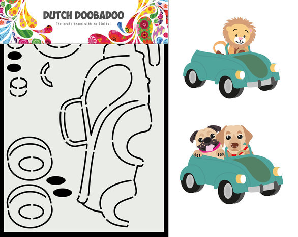 Dutch Doobadoo Dutch Card Art Build Up A5 Beetle (470.784.064) (OUTLET)