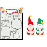 Dutch Doobadoo Dutch Card Art Build Up A5 Caroling Gnomes (470.784.143) (DISCONTINUED)