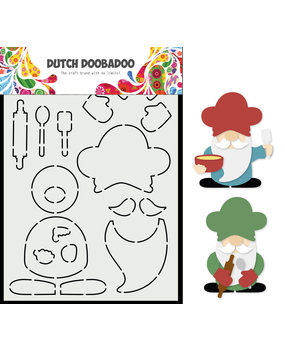 Dutch Doobadoo Dutch Card Art Build Up A5 Cooking Gnome (470.784.051) (DISCONTINUED)
