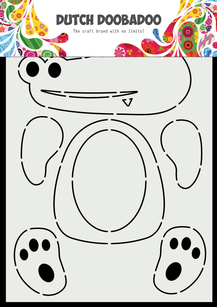 Dutch Doobadoo Dutch Card Art Build Up A5 Crocodile (470.784.105) (OUTLET)