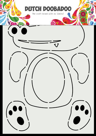 Dutch Doobadoo Dutch Card Art Build Up A5 Crocodile (470.784.105) (OUTLET)