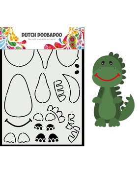Dutch Doobadoo Dutch Card Art Build Up A5 Dino (470.784.014) (DISCONTINUED)