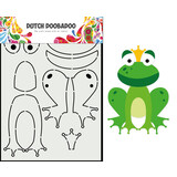 Dutch Doobadoo Dutch Card Art Build Up A5 Frog (470.713.875) (DISCONTINUED)