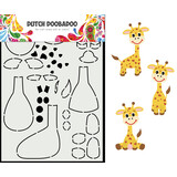 Dutch Doobadoo Dutch Card Art Build Up A5 Giraffe (470.713.864) (DISCONTINUED)