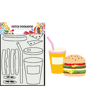 Dutch Doobadoo Dutch Card Art Build Up A5 Hamburger (470.784.141) (DISCONTINUED)