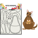 Dutch Doobadoo Dutch Card Art Build Up A5 Kangaroo (470.713.841) (DISCONTINUED)