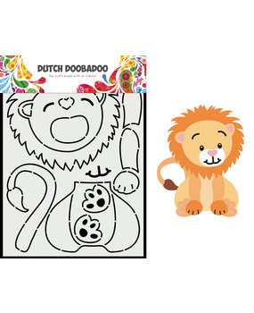 Dutch Doobadoo Dutch Card Art Build Up A5 Lion (470.713.881) (DISCONTINUED)