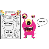Dutch Doobadoo Dutch Card Art Build Up A5 Monster Lucas (470.784.151) (DISCONTINUED)