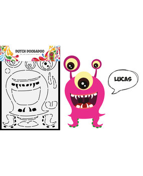 Dutch Doobadoo Dutch Card Art Build Up A5 Monster Lucas (470.784.151) (DISCONTINUED)