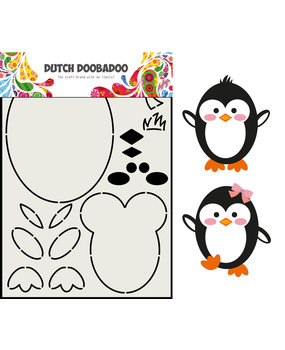 Dutch Doobadoo Dutch Card Art Build Up A5 Penguin (470.713.842) (DISCONTINUED)