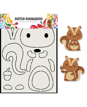 Dutch Doobadoo Dutch Card Art Build Up A5 Squirrel (470.713.797) (DISCONTINUED)