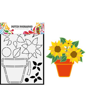 Dutch Doobadoo Dutch Card Art Build Up A5 Sunflower (470.784.133) (DISCONTINUED)