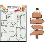 Dutch Doobadoo Dutch Card Art Build Up A5 Winter Sign (470.784.082) (DISCONTINUED)