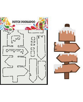 Dutch Doobadoo Dutch Card Art Build Up A5 Winter Sign (470.784.082) (DISCONTINUED)