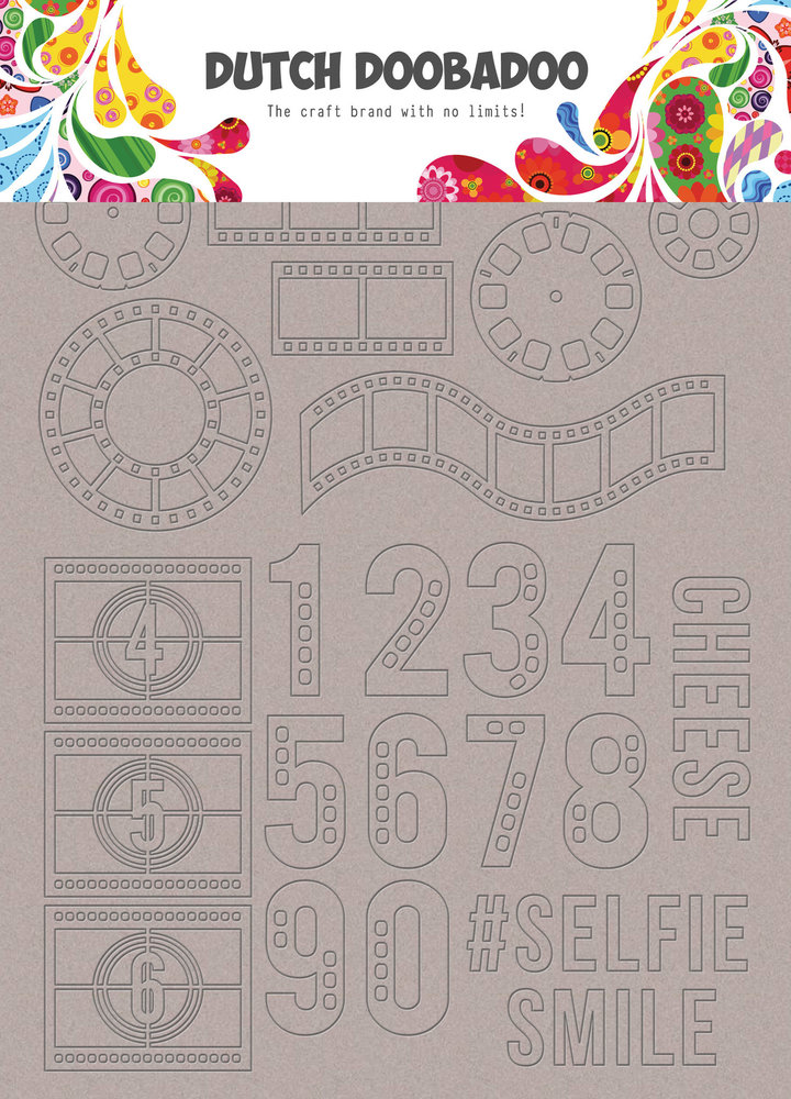 Dutch Doobadoo Dutch Greyboard Art A5 Filmstrip (492.006.004) (OUTLET)