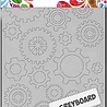 Dutch Doobadoo Dutch Greyboard Art A6 Gears (492.500.003) (OUTLET)