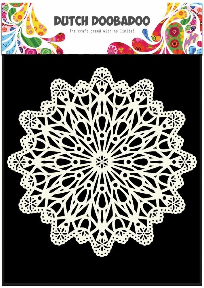 Dutch Doobadoo Dutch Mask Art 6x6 Inch Circle (470.715.504) (OUTLET)