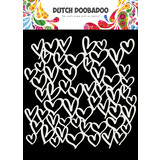 Dutch Doobadoo Dutch Mask Art 6x6 Inch Hearts (470.715.623) (DISCONTINUED)