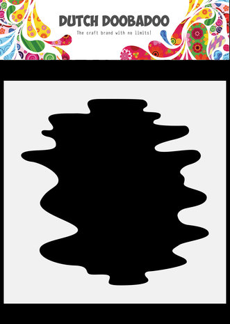 Dutch Doobadoo Dutch Mask Art 6x6 Inch Splash (470.784.122) (OUTLET)