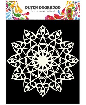 Dutch Doobadoo Dutch Mask Art A4 Circle Mandala (470.715.505) (DISCONTINUED)