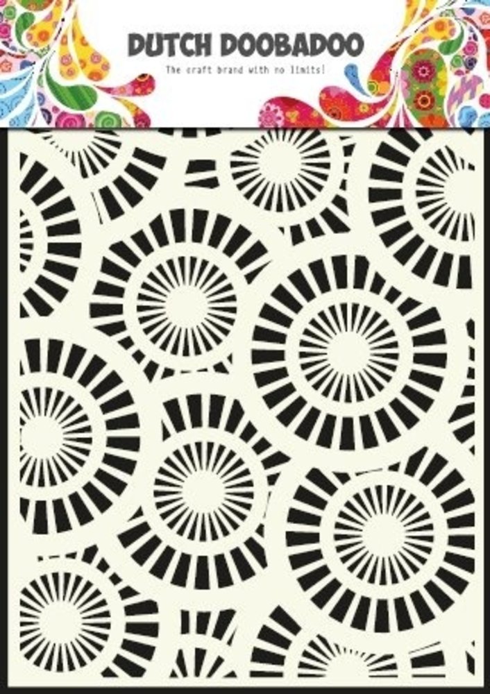 Dutch Doobadoo Dutch Mask Art A5 Circles (470.715.013) (DISCONTINUED)
