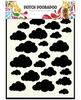 Dutch Doobadoo Dutch Mask Art A5 Clouds (470.715.029) (DISCONTINUED)