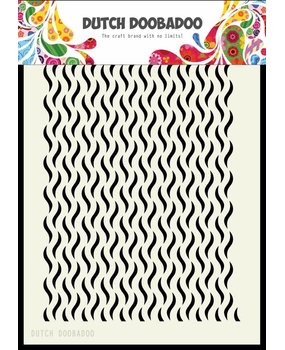 Dutch Doobadoo Dutch Mask Art A5 Floral Waves (470.715.125) (DISCONTINUED)