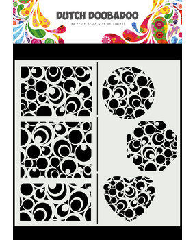 Dutch Doobadoo Dutch Mask Art Slimline Circles (470.715.825) (DISCONTINUED)