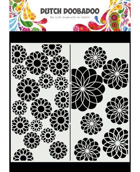 Dutch Doobadoo Dutch Mask Art Slimline Flowers (470.715.823) (DISCONTINUED)