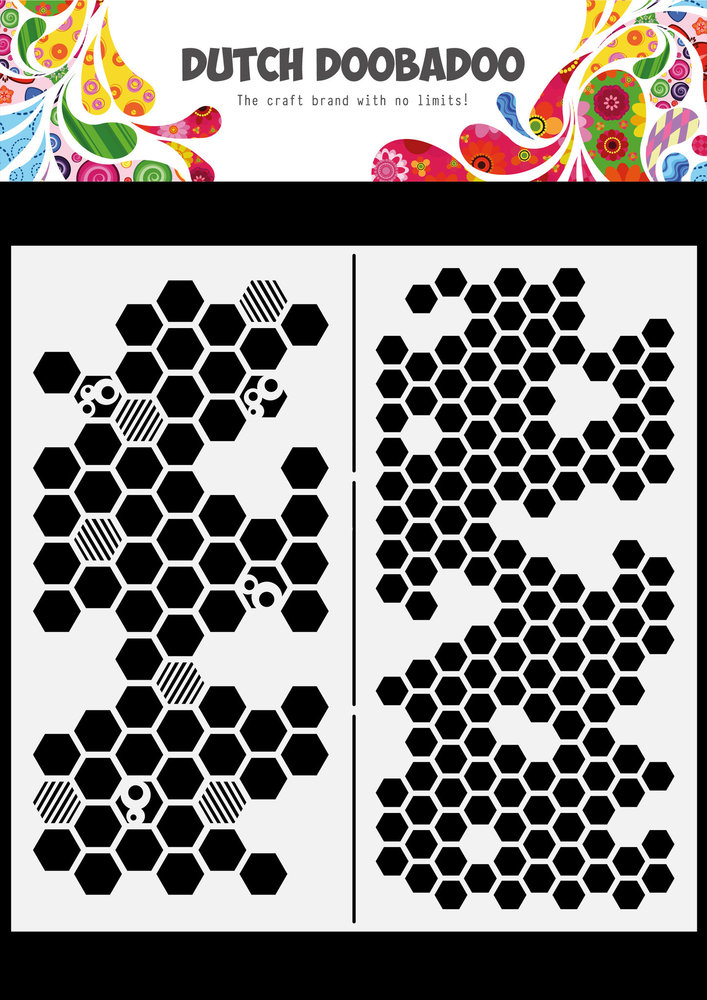 Dutch Doobadoo Dutch Mask Art Slimline Honeycomb (470.784.052) (DISCONTINUED)