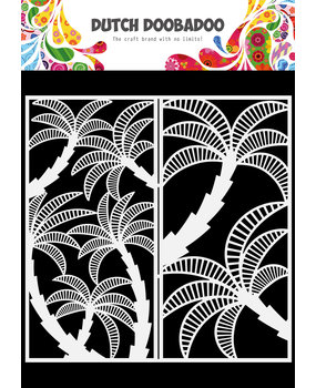 Dutch Doobadoo Dutch Mask Art Slimline Palm Tree (470.784.007) (DISCONTINUED)