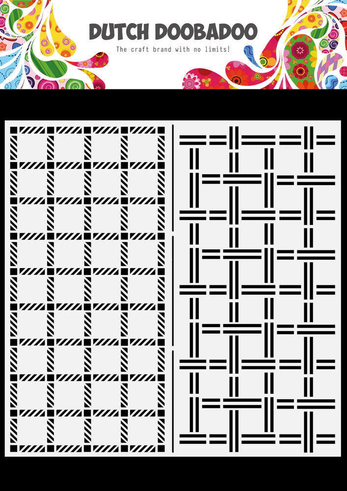 Dutch Doobadoo Dutch Mask Art Slimline Plaid (470.784.076) (DISCONTINUED)