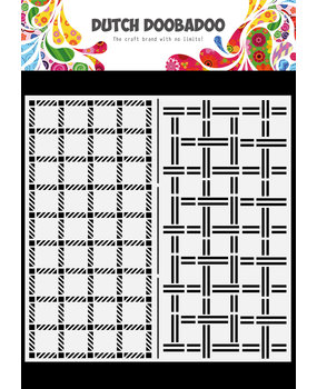 Dutch Doobadoo Dutch Mask Art Slimline Plaid (470.784.076) (DISCONTINUED)