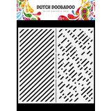 Dutch Doobadoo Dutch Mask Art Slimline Stripes (470.784.068) (DISCONTINUED)