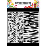 Dutch Doobadoo Dutch Mask Art Slimline Stripes (470.784.088) (DISCONTINUED)
