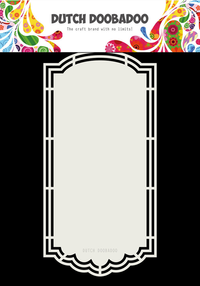 Dutch Doobadoo Dutch Shape Art A4 Scallop Tag (470.713.189) (OUTLET)