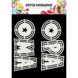 Dutch Doobadoo Dutch Shape Art A5 Opa en Oma (2pcs) (470.713.807) (DISCONTINUED)