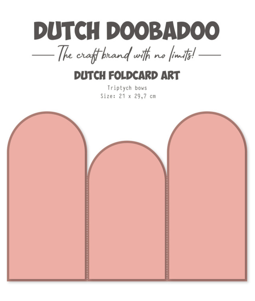 Dutch Doobadoo Dutch Card Art A4 Fold Triptych Bows (470.784.188) (OUTLET)