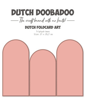 Dutch Doobadoo Dutch Card Art A4 Fold Triptych Bows (470.784.188) (DISCONTINUED)